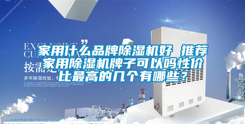 家用什么品牌除濕機好 推薦家用除濕機牌子可以嗎性價比最高的幾個有哪些？