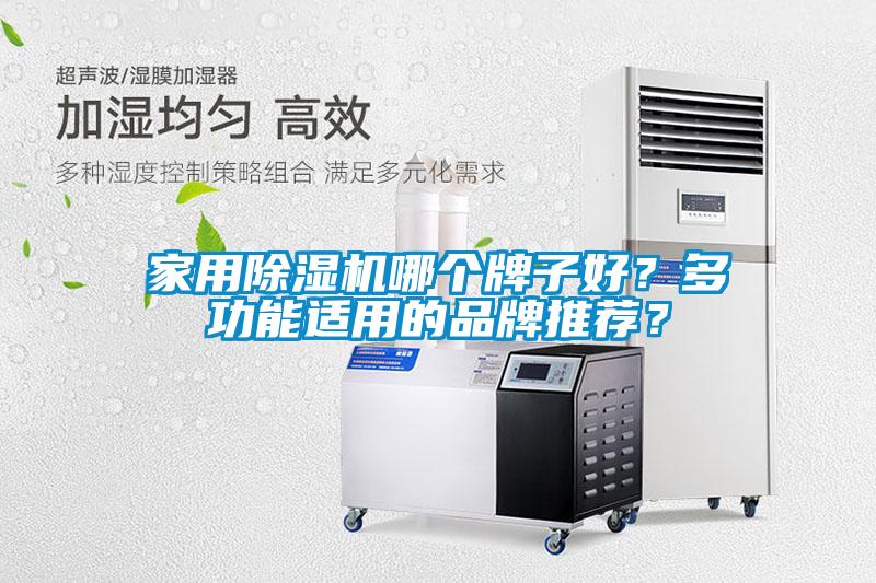家用除濕機哪個牌子好？多功能適用的品牌推薦？