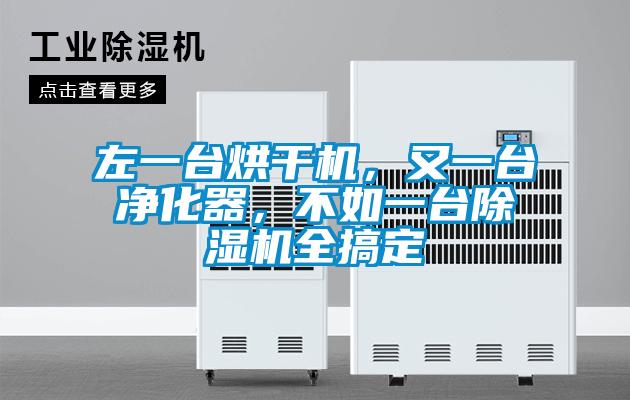 左一臺烘干機，又一臺凈化器，不如一臺除濕機全搞定