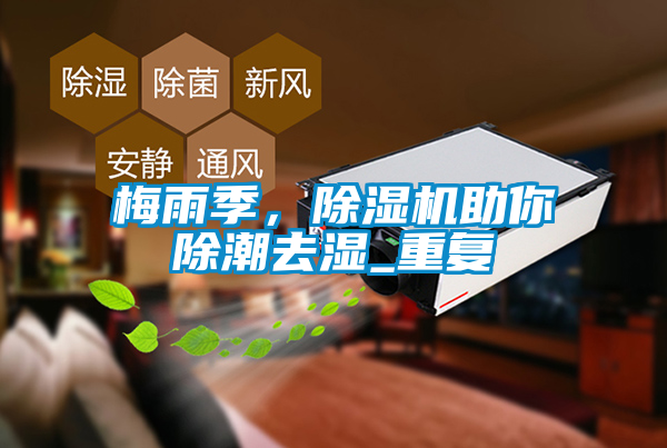 梅雨季，除濕機助你除潮去濕_重復