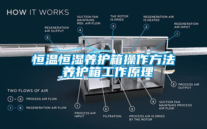 恒溫恒濕養護箱操作方法 養護箱工作原理