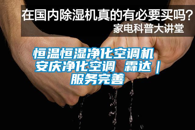 恒溫恒濕凈化空調機 安慶凈化空調 霖達｜服務完善