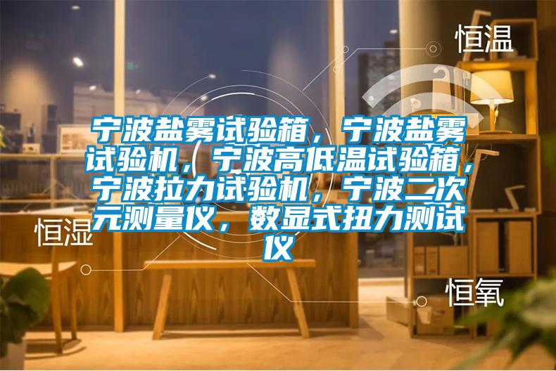 寧波鹽霧試驗箱，寧波鹽霧試驗機，寧波高低溫試驗箱，寧波拉力試驗機，寧波二次元測量儀，數顯式扭力測試儀