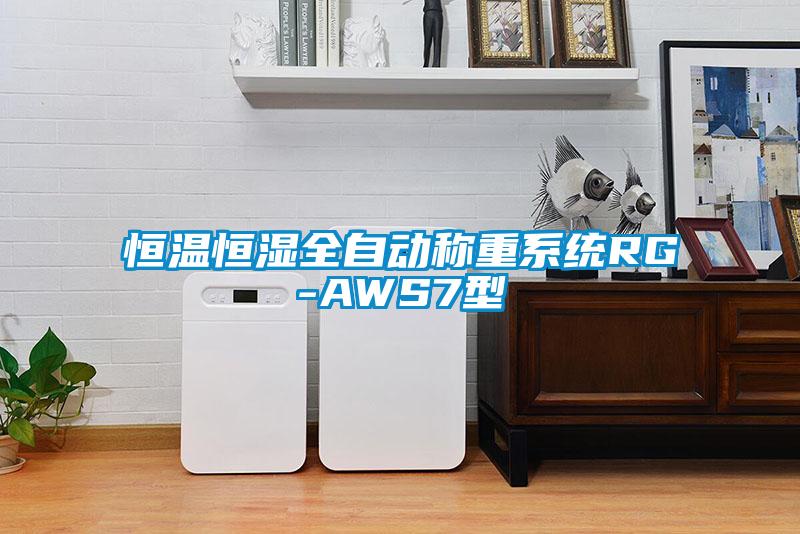恒溫恒濕全自動稱重系統RG-AWS7型