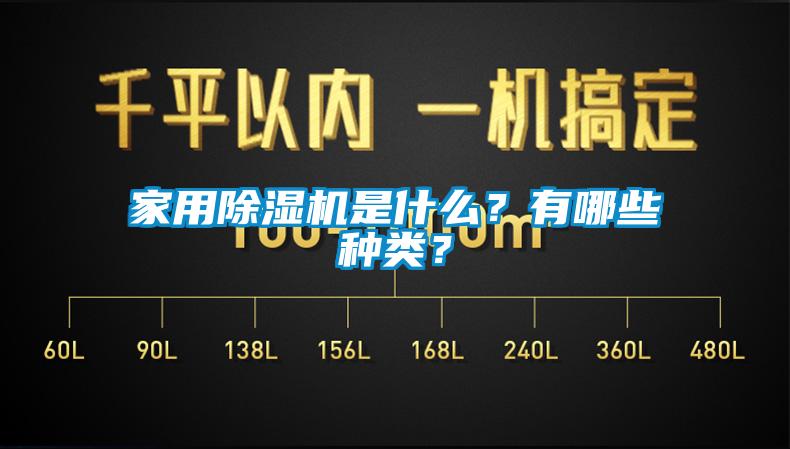家用除濕機是什么？有哪些種類？