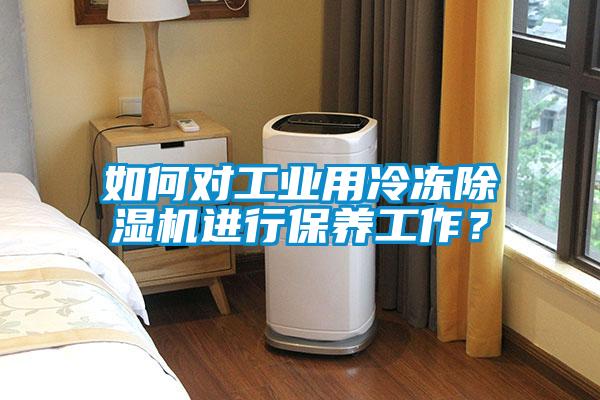如何對工業用冷凍除濕機進行保養工作？