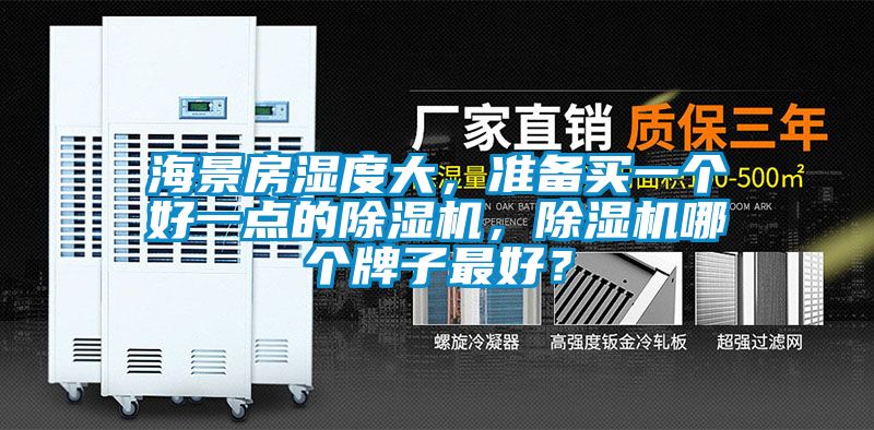 海景房濕度大，準備買一個好一點的除濕機，除濕機哪個牌子最好？