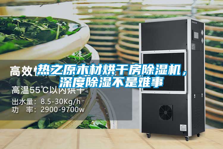 熱之原木材烘干房除濕機，深度除濕不是難事