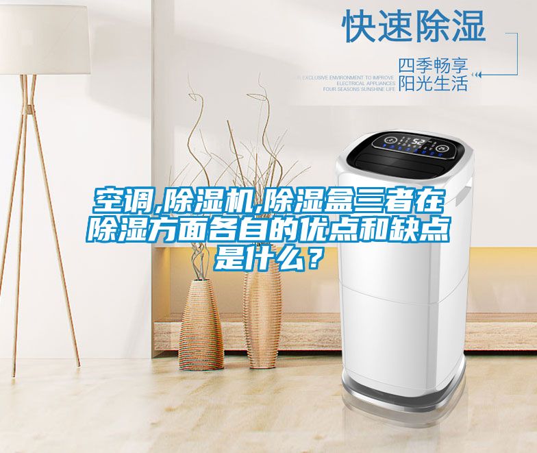 空調,除濕機,除濕盒三者在除濕方面各自的優點和缺點是什么？