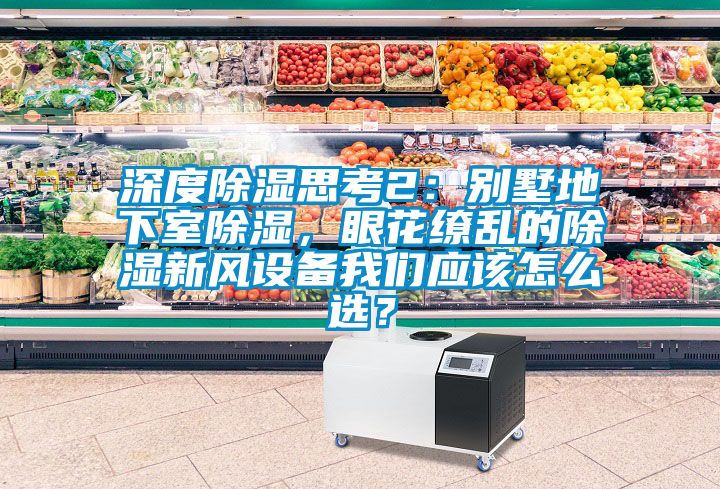深度除濕思考2：別墅地下室除濕，眼花繚亂的除濕新風設備我們應該怎么選？