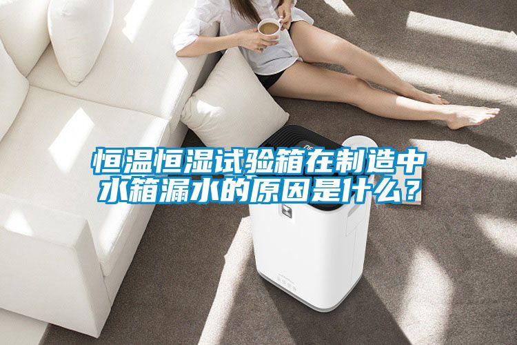 恒溫恒濕試驗箱在制造中水箱漏水的原因是什么？