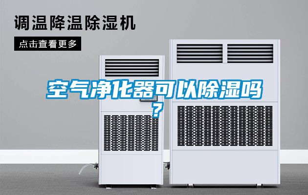 空氣凈化器可以除濕嗎？