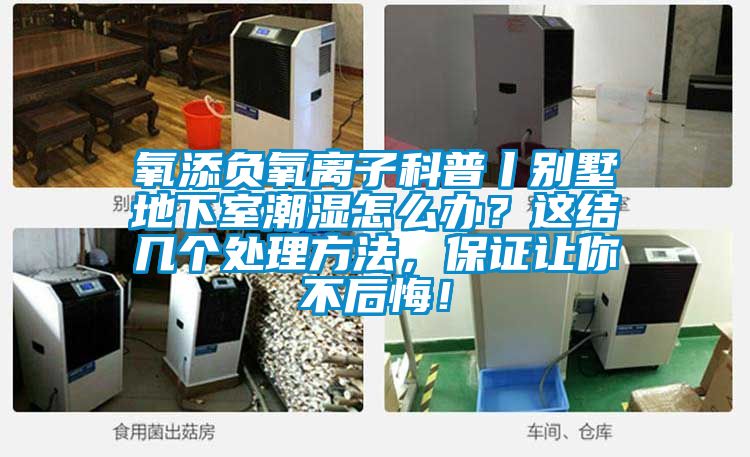 氧添負氧離子科普丨別墅地下室潮濕怎么辦？這結幾個處理方法，保證讓你不后悔！