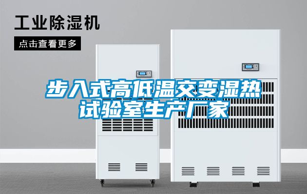 步入式高低溫交變濕熱試驗室生產廠家