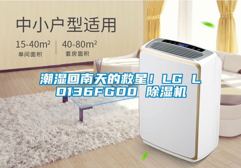 潮濕回南天的救星！LG LD136FGD0 除濕機