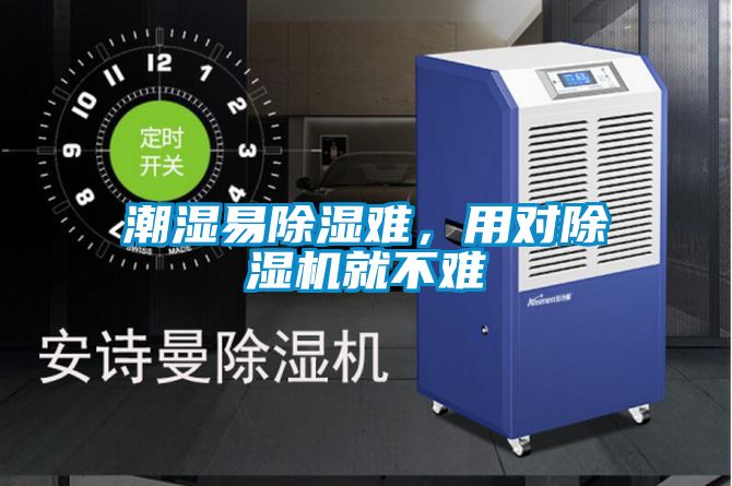 潮濕易除濕難，用對除濕機就不難