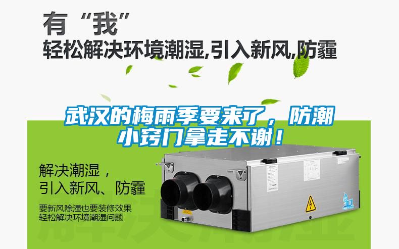 武漢的梅雨季要來了，防潮小竅門拿走不謝！