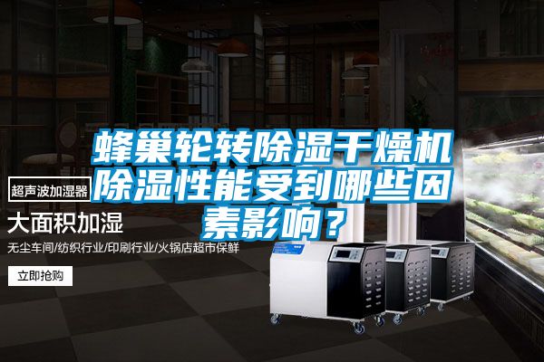 蜂巢輪轉除濕干燥機除濕性能受到哪些因素影響？