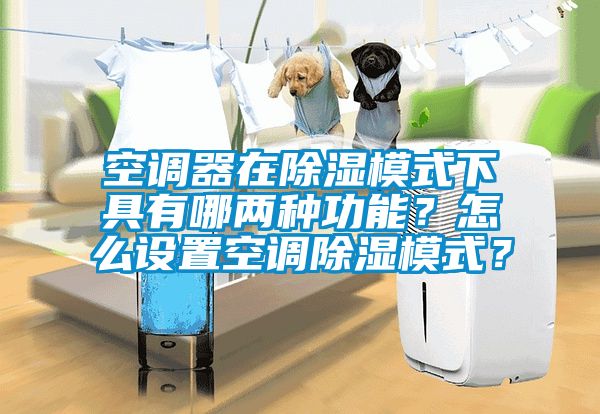 空調器在除濕模式下具有哪兩種功能？怎么設置空調除濕模式？
