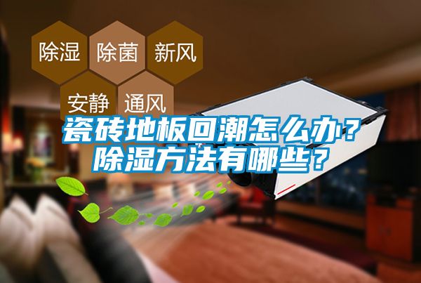 瓷磚地板回潮怎么辦？除濕方法有哪些？