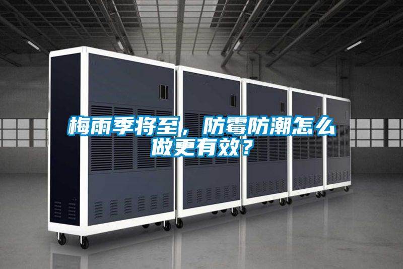 梅雨季將至，防霉防潮怎么做更有效？