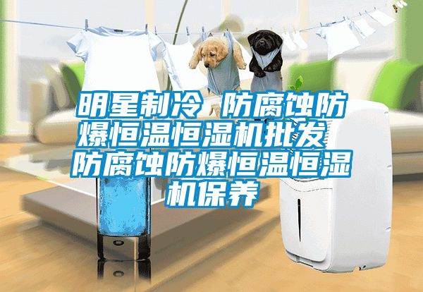 明星制冷 防腐蝕防爆恒溫恒濕機批發 防腐蝕防爆恒溫恒濕機保養