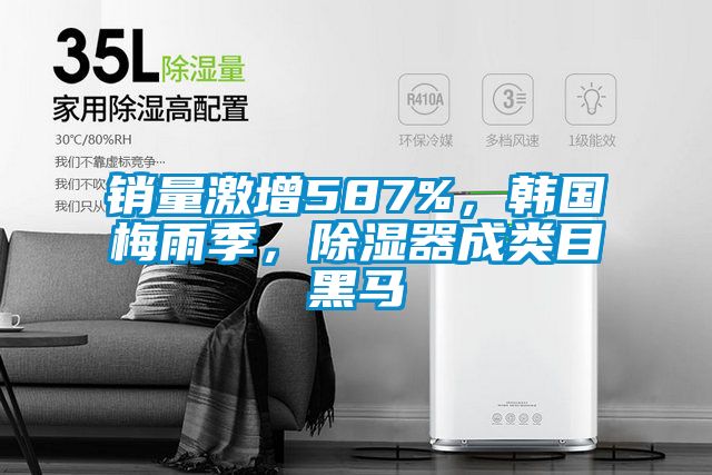 銷量激增587%，韓國梅雨季，除濕器成類目黑馬