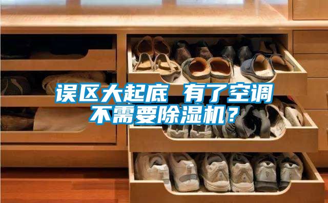誤區大起底 有了空調不需要除濕機？