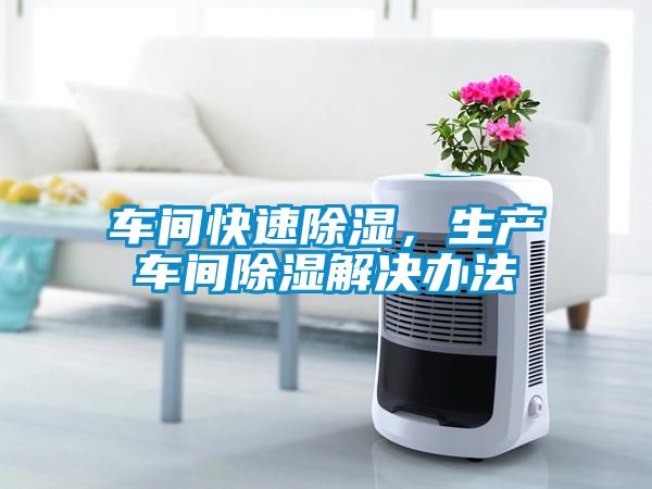 車間快速除濕，生產車間除濕解決辦法