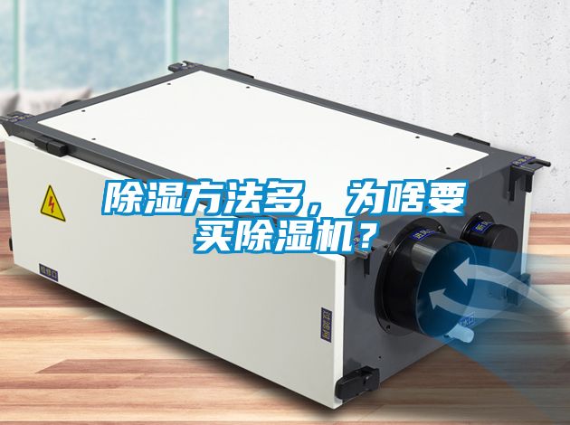 除濕方法多，為啥要買除濕機？