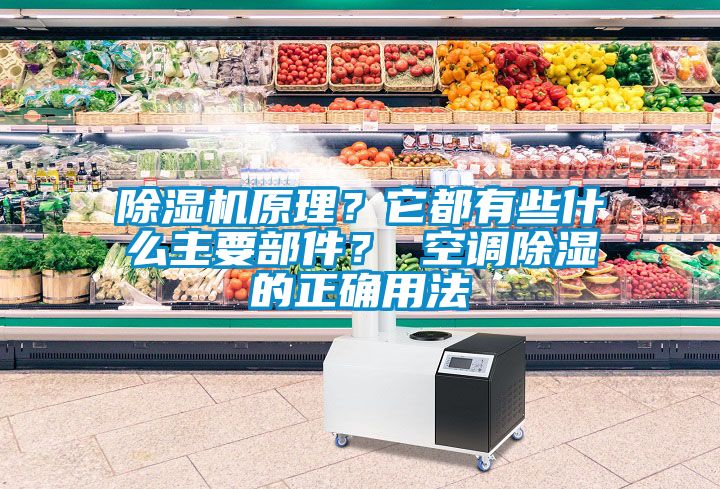 除濕機原理？它都有些什么主要部件？ 空調除濕的正確用法