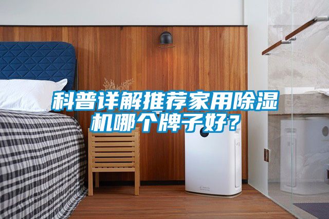 科普詳解推薦家用除濕機哪個牌子好？