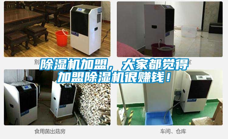 除濕機加盟，大家都覺得加盟除濕機很賺錢！