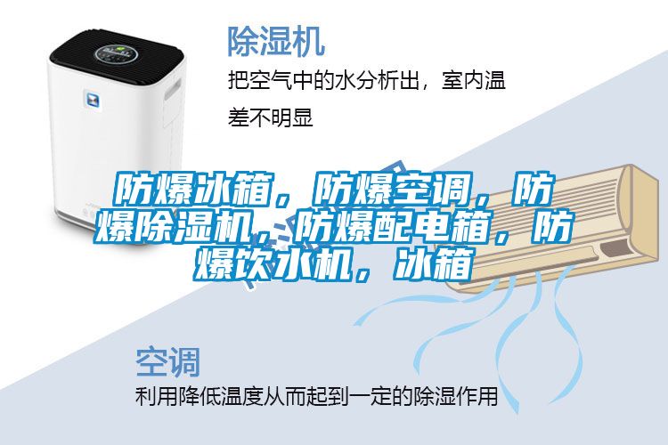 防爆冰箱，防爆空調，防爆除濕機，防爆配電箱，防爆飲水機，冰箱