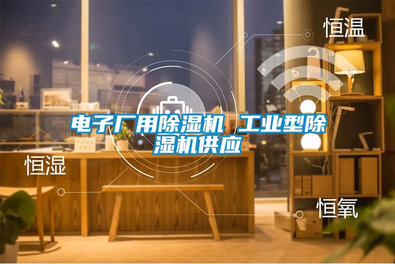 電子廠用除濕機 工業型除濕機供應