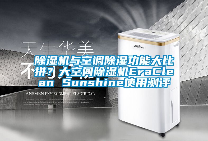 除濕機與空調除濕功能大比拼？大空間除濕機EraClean Sunshine使用測評