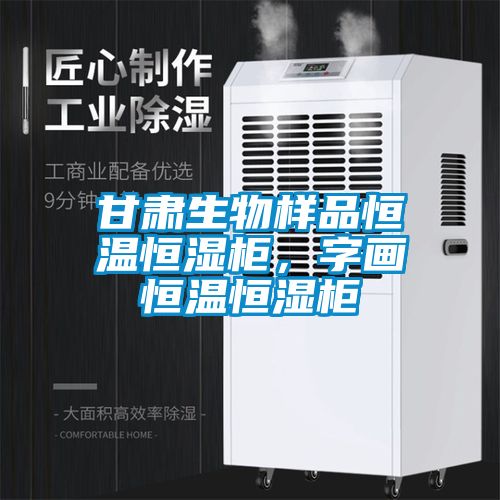 甘肅生物樣品恒溫恒濕柜，字畫恒溫恒濕柜