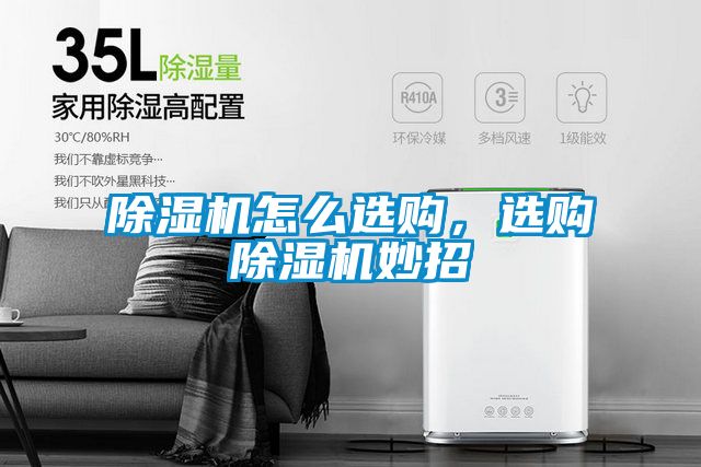 除濕機怎么選購，選購除濕機妙招