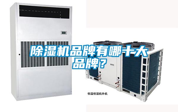除濕機品牌有哪十大品牌？