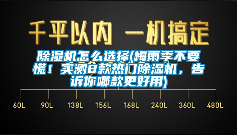 除濕機怎么選擇(梅雨季不要慌！實測8款熱門除濕機，告訴你哪款更好用)