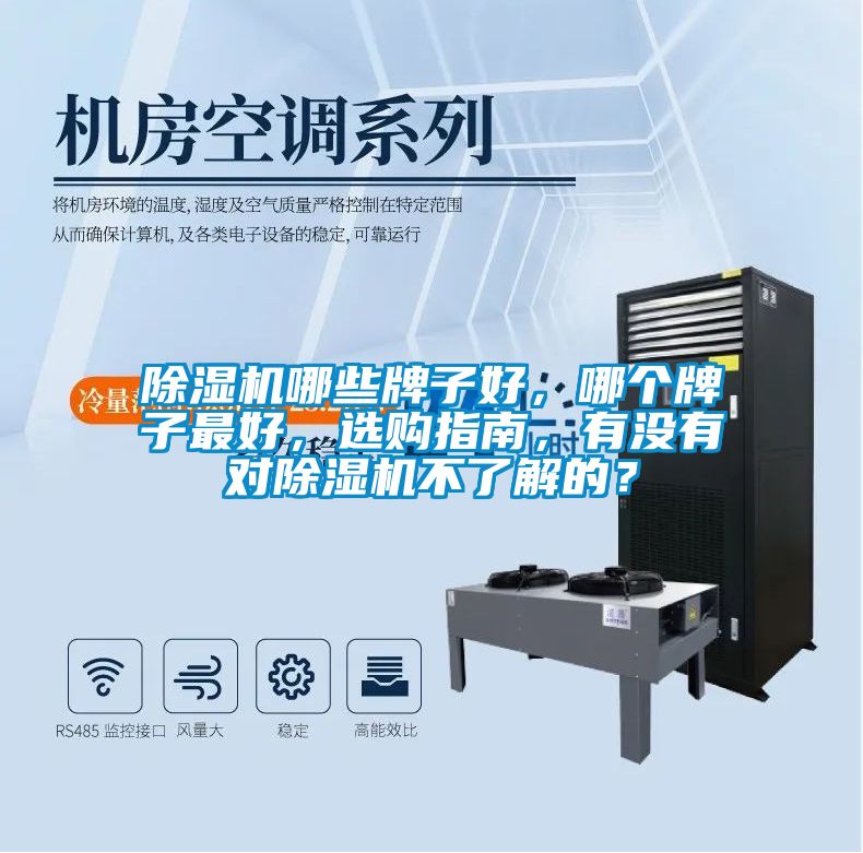 除濕機哪些牌子好，哪個牌子最好，選購指南，有沒有對除濕機不了解的？