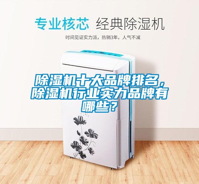 除濕機十大品牌排名，除濕機行業實力品牌有哪些？