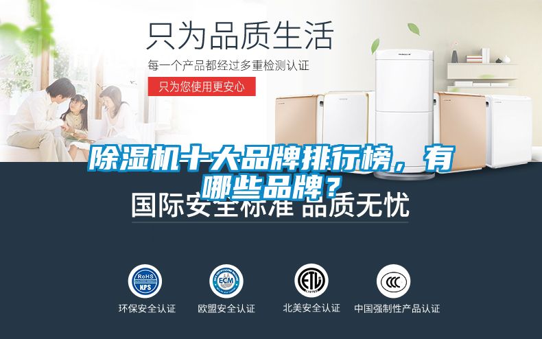 除濕機十大品牌排行榜，有哪些品牌？