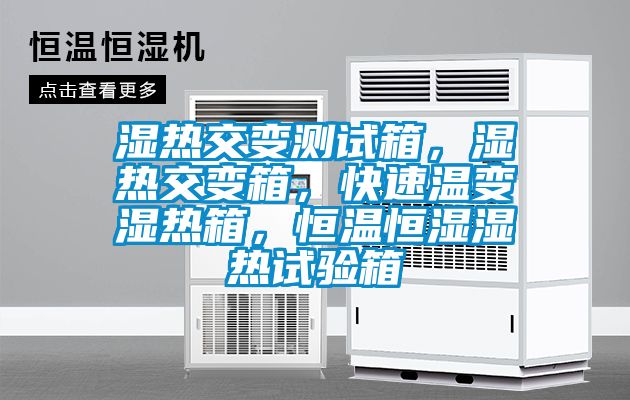 濕熱交變測試箱，濕熱交變箱，快速溫變濕熱箱，恒溫恒濕濕熱試驗箱
