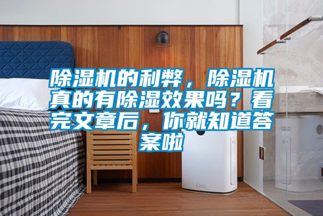 除濕機的利弊，除濕機真的有除濕效果嗎？看完文章后，你就知道答案啦