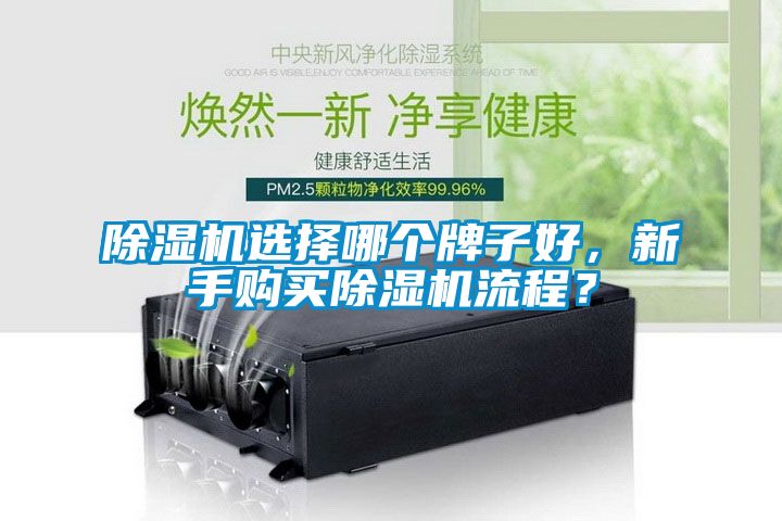 除濕機選擇哪個牌子好，新手購買除濕機流程？