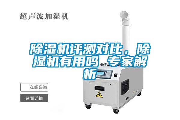 除濕機評測對比，除濕機有用嗎 專家解析