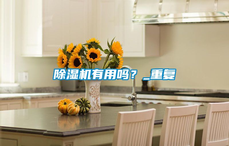 除濕機有用嗎？_重復