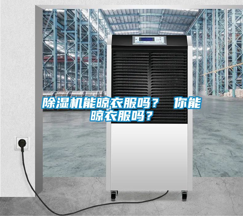 除濕機能晾衣服嗎？ 你能晾衣服嗎？