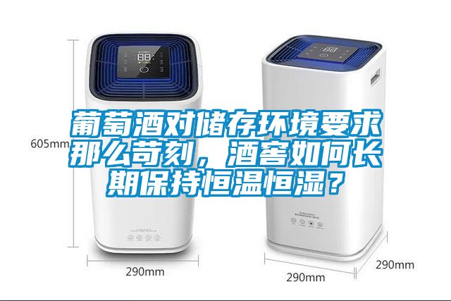 葡萄酒對儲存環境要求那么苛刻，酒窖如何長期保持恒溫恒濕？